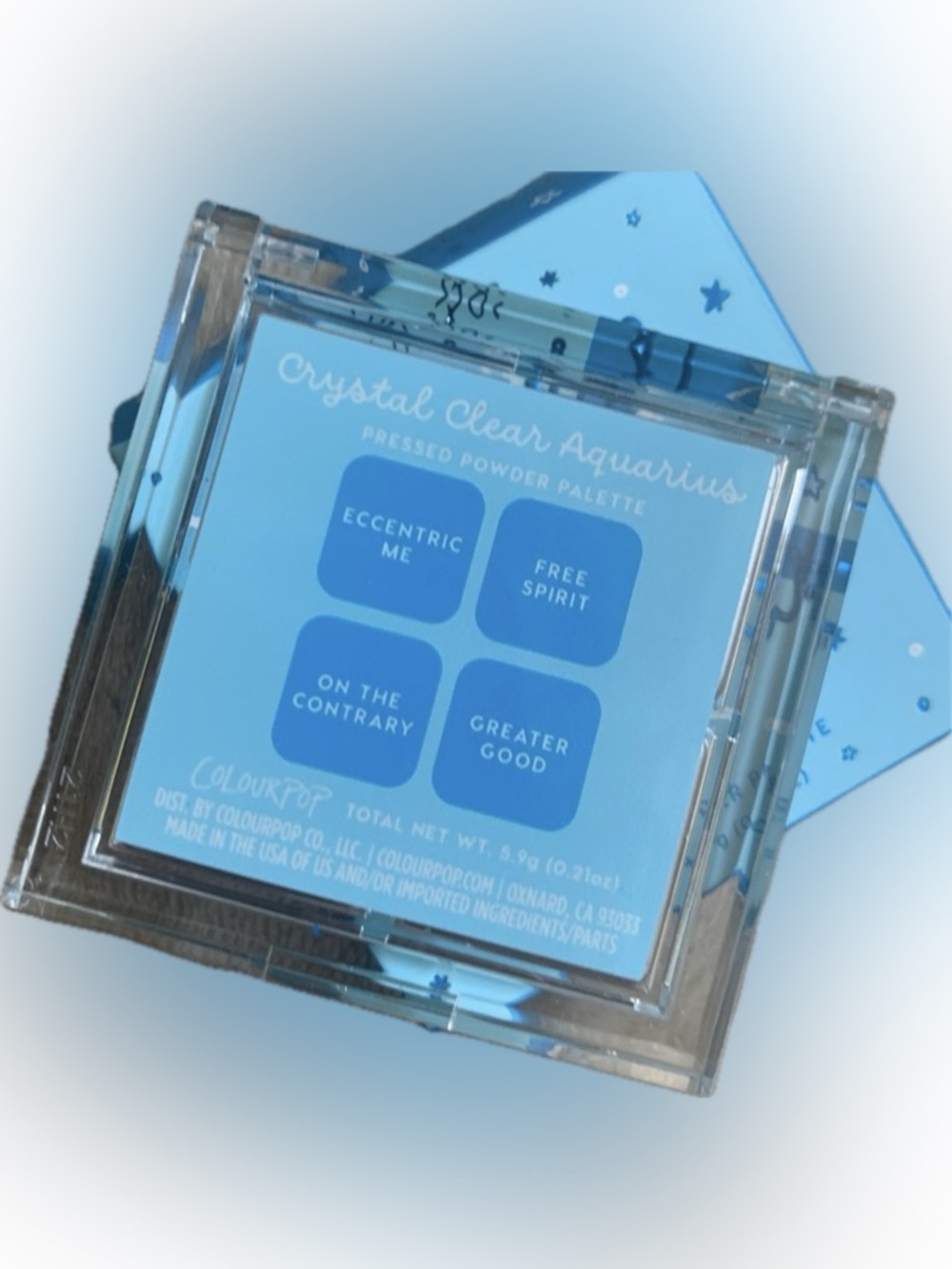 ColourPop Crystal Clear Aquarius Eyeshadow Quad - Picture 9 of 9